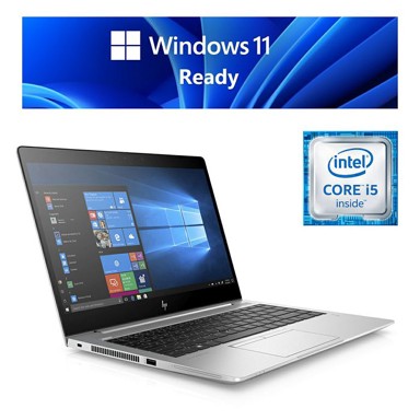 HP Laptop EliteBook 840 G6 / Intel Core i5-8365U, 14.1", 1920x1080, 8GB, 256GB SSD, srebrna